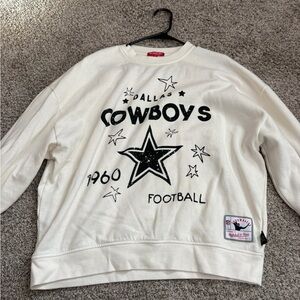 NFL Dallas Cowboys White Sweatshirt